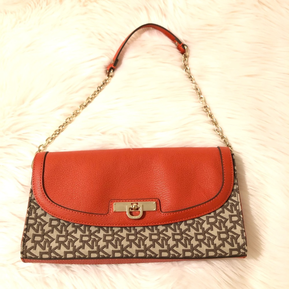 DKNY Clutch (Removable Shoulder strap)